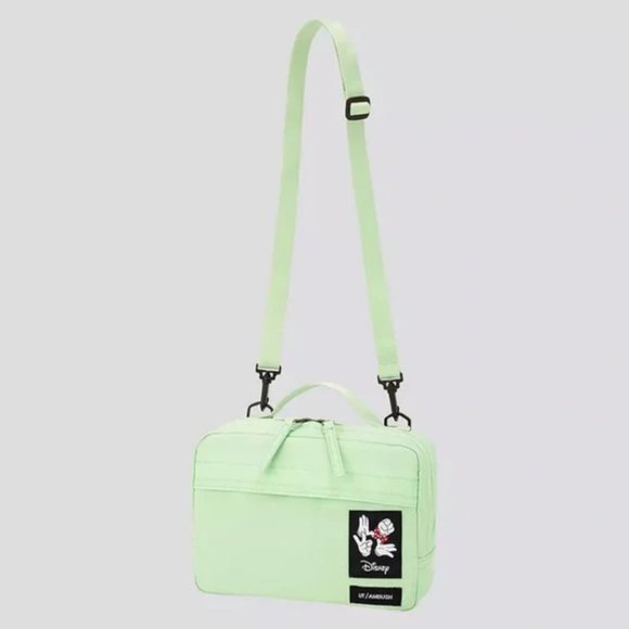 Uniqlo UT x Disney x Ambush Mint Green Crossbody Pouch Bag BNWT - O/S - Picture 1 of 9
